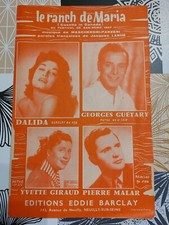 "Partition Le ranch de Maria