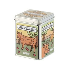 Boîte à Cubes Bouillon modèle Bœuf vintage - Derrière la porte (DLP)