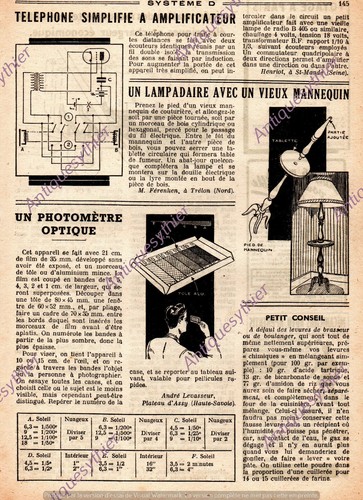 Photometre optique telephone - photometre,