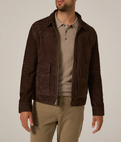 Veste camionneur cuir - veste,