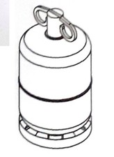 Decapod 4516B - Bouteilles de gaz - HO (1:87)