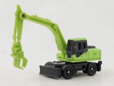 Pelle hydraulique sur pneus