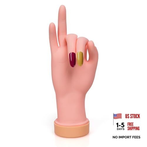 Nail practice hand - nail,