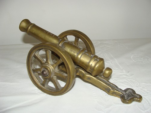 Ancien gros canon bronze - ancien, en