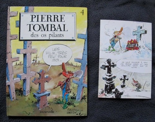 Pierre tombal - pierre, (hardy-cauvin)