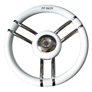 Volant luxe blanc inox - volant, de