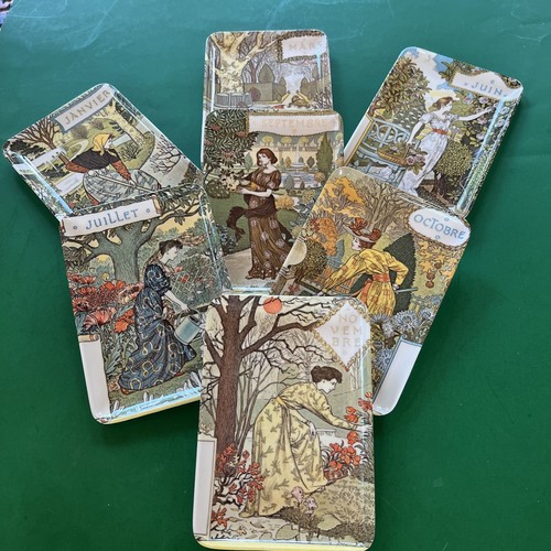 Vintage melamine trays - 7,