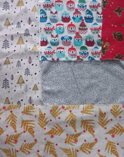 Lot petits coupons tissu - lot,