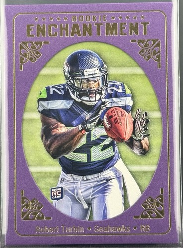 2012 topps magic robert - robert, turbin