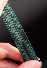 R0401 ruban galon grade environ 10cm vert caporal légion étrangère fourreau 