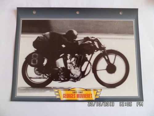 Carte fiche moto georges - moto,