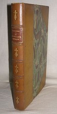 O PRADERE LA BRETAGNE POETIQUE 1872 demi reliure à coins RARE