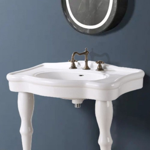 Bathroom console sink deluxe - bathroom,