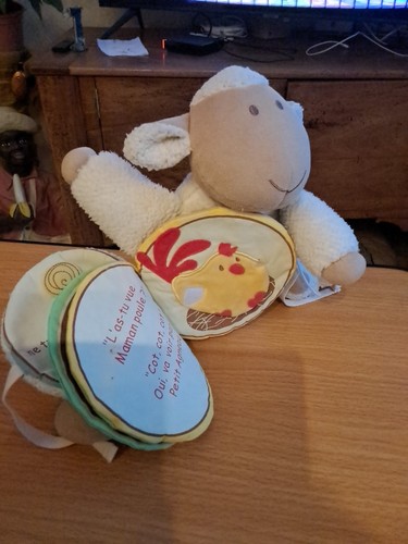 Doudou peluche livre - doudou,