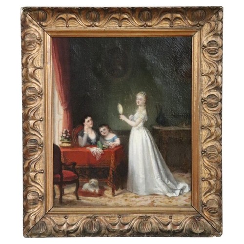 Peinture huile sur toile - à,