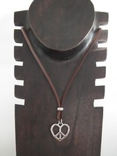 Collier Cuir Marron /