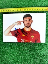Photo Picture Photo Roma Autographe Signé No Maillot Match