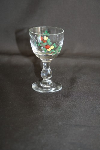 Verre émaillé pied à - verre,