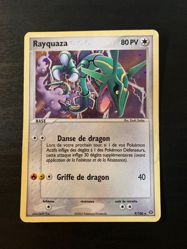 Carte pokémon rayquaza - carte,