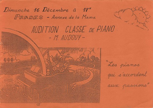 Vieux papier ancien programme - vieux,