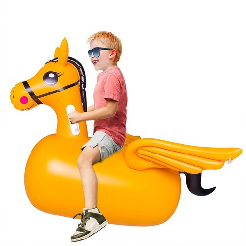 Cheval gonflable pour - , enfants