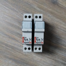 (X2) Porte-Fusible Coupe Circuit Sectionneur Legrand 05818 10x38 500V~