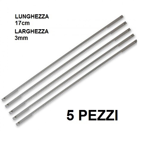 Lames scie paquet 5 - scie,