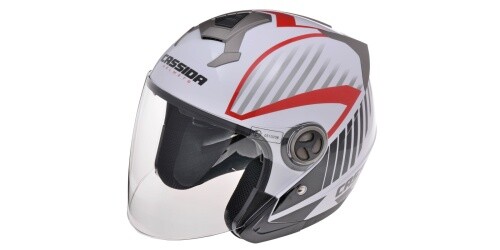 Casque jet roller - roller, cross
