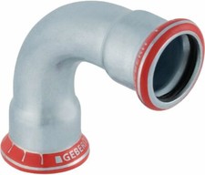 Geberit Mapress - Coude 90° D76,1mm, acier carbone Réf 20109 , NEUF - NEW
