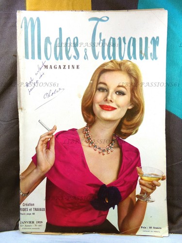 Magazine modes travaux avec - magazine,