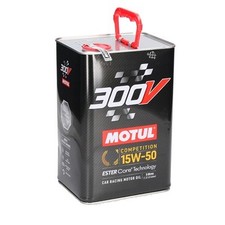 Aceite de motor MOTUL 300V competition 15w50 - sintético - 5 Litros