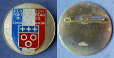 INSIGNE DE PORTE DRAPEAU CONGRÈS MACON, ISLER STRASBOURG