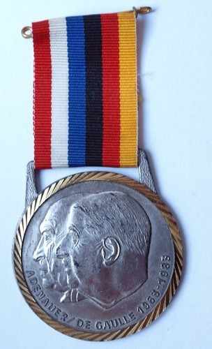 Gaulle médaille avec - médaille,