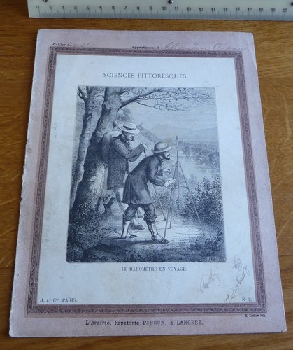 Ancien protège cahier - ancien, protège-cahier