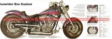 HARLEY DAVIDSON 1340 Custom Lowrider Evo 1995 Fiche Moto 000521