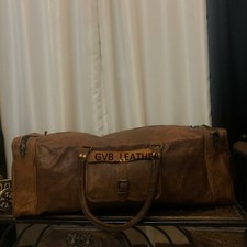 30 " Homme Adulte Cuir Vintage