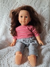 jolie poupée corolle  42  cm  2001  cheveux longs roux yeux bleus