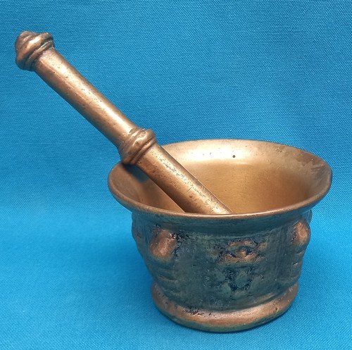 Ancien mortier pilon - mortier, et