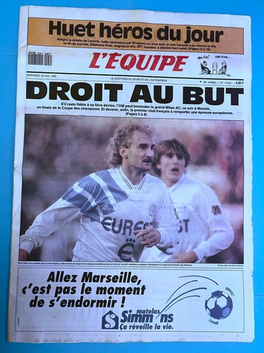 Football equipe 05 1993 - football, 26/05/1993