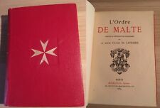 L’Ordre de Malte depuis la