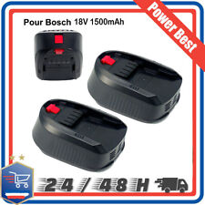 2X pour Bosch Batterie 18V GBA PSR PSB 18 Li-2 1600Z00000 2607336207 2607336039