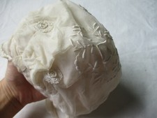 BONNET CHAPEAU ANCIEN TULLE
