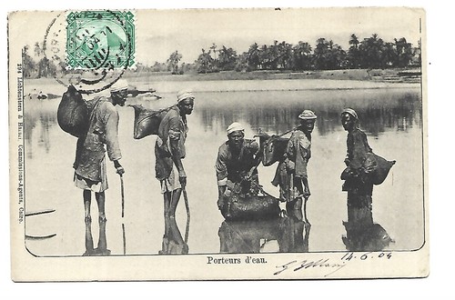 Egypte porteurs eau - egypte,