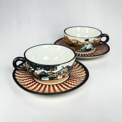 Tasses soucoupes ciboure - soucoupes,