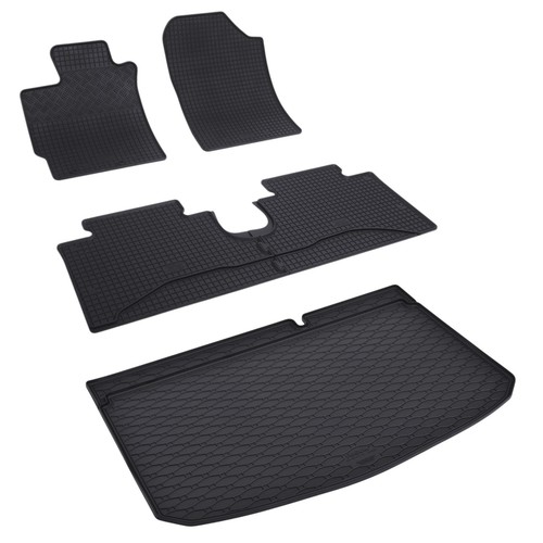Tapis caoutchouc cabine - cabine, et