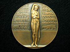 MEDAILLE ART BRONZE Maurice