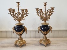 Paire de chandeliers en