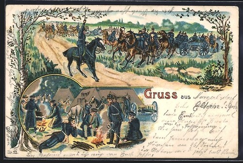 Lithographie artillerie - lithographie,