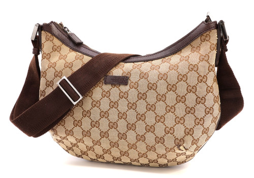 Gucci canvas crossbody bag - gucci, gg-canvas