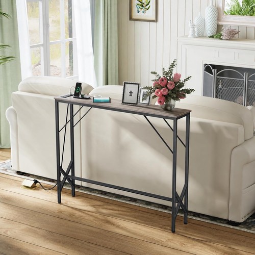 Console table skinny entryway - console,